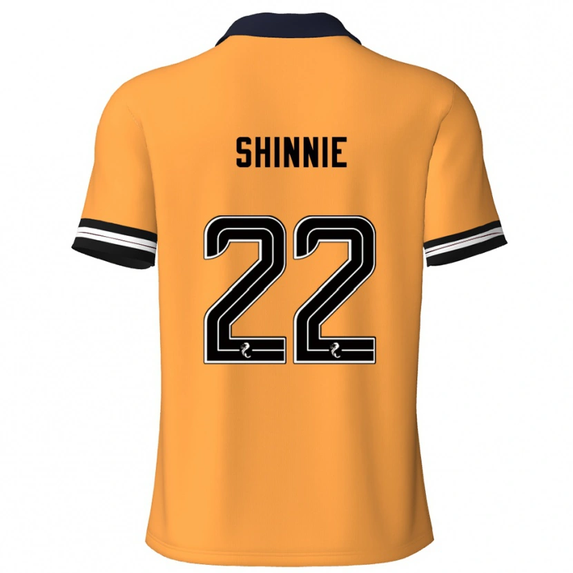 Danxen Kinder Andrew Shinnie #22 Gelb Schwarz Heimtrikot Trikot 2025/26 T-Shirt Österreich