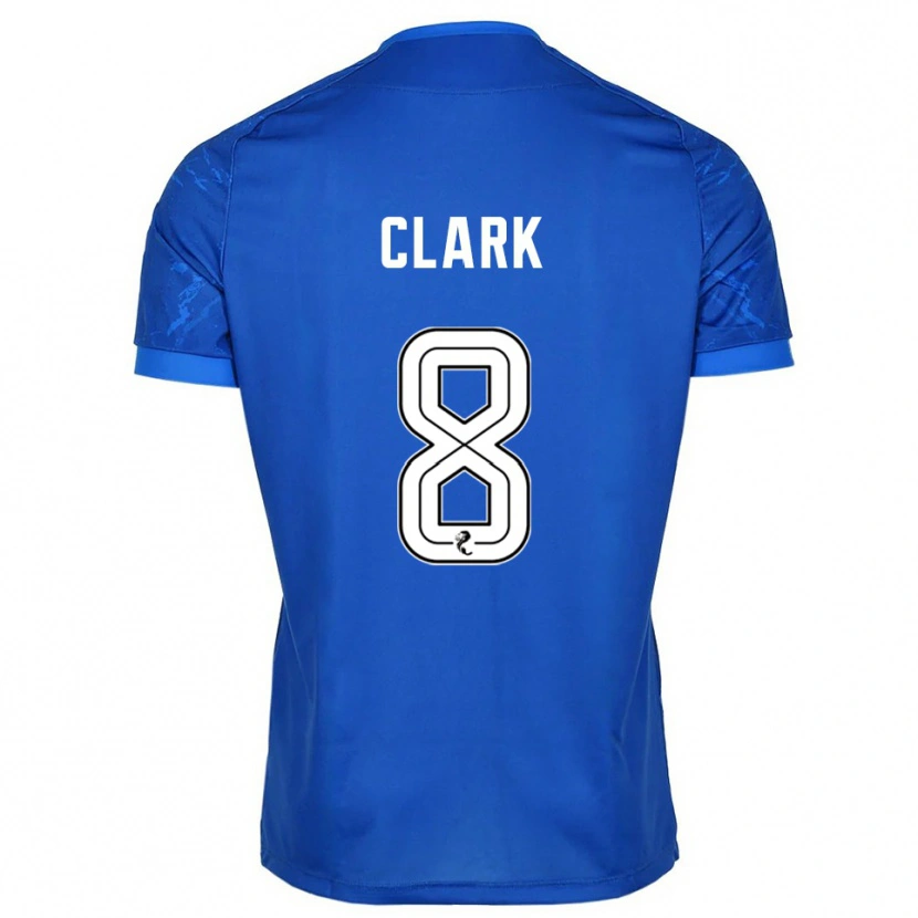 Danxen Kinder Hannah Clark #8 Blau Weiß Heimtrikot Trikot 2025/26 T-Shirt Österreich