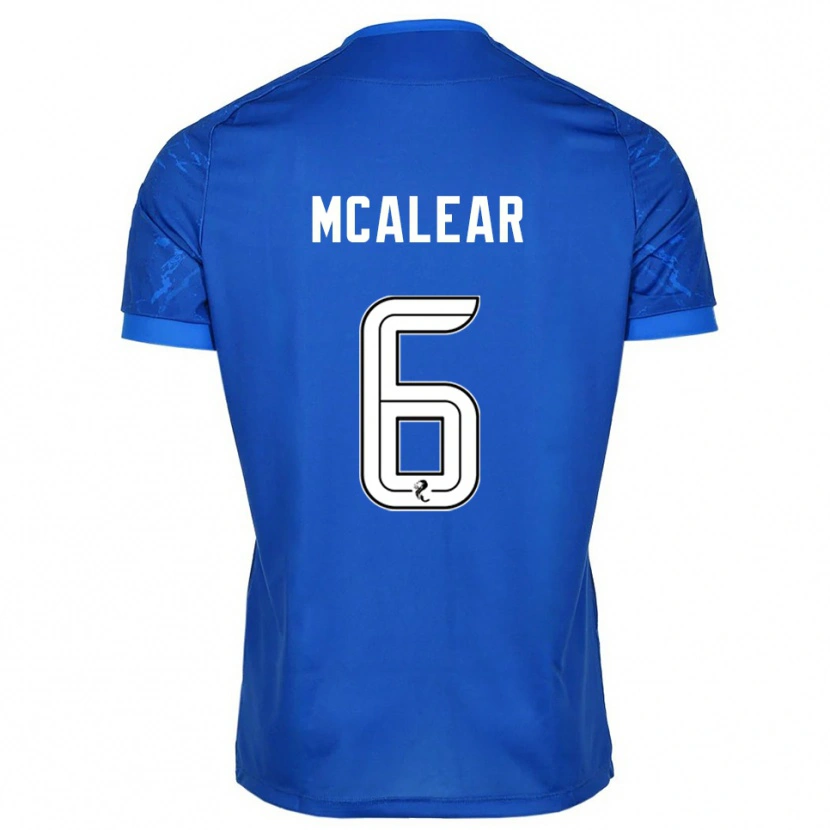 Danxen Kinder Reece Mcalear #6 Blau Weiß Heimtrikot Trikot 2025/26 T-Shirt Österreich