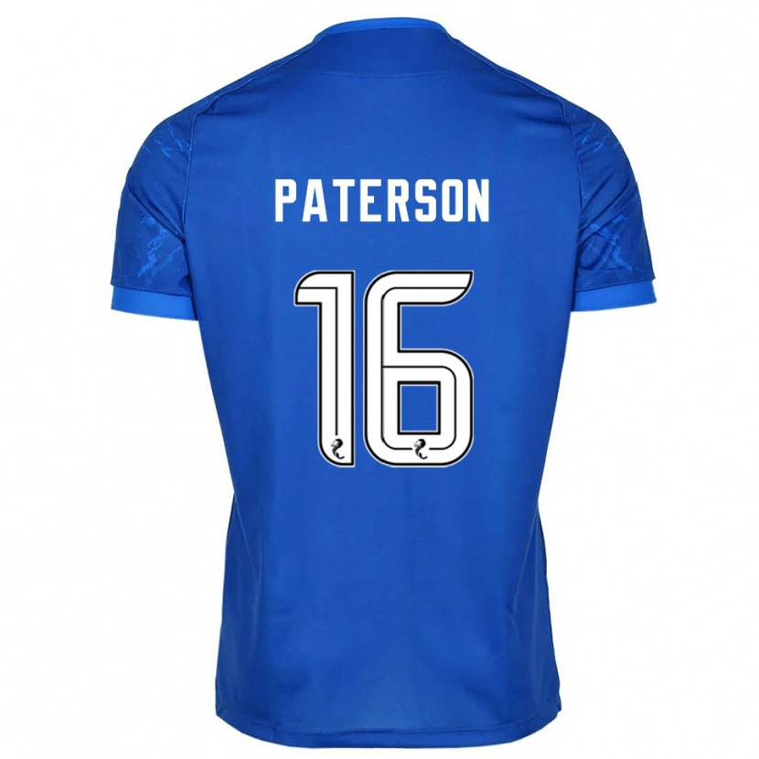 Danxen Kinder Megan Paterson #16 Blau Weiß Heimtrikot Trikot 2025/26 T-Shirt Österreich