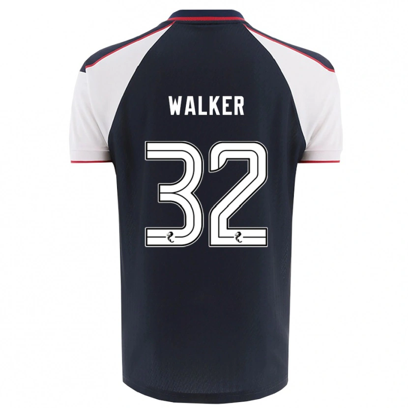 Danxen Kinder Rhys Walker #32 Marine Weiß Heimtrikot Trikot 2025/26 T-Shirt Österreich