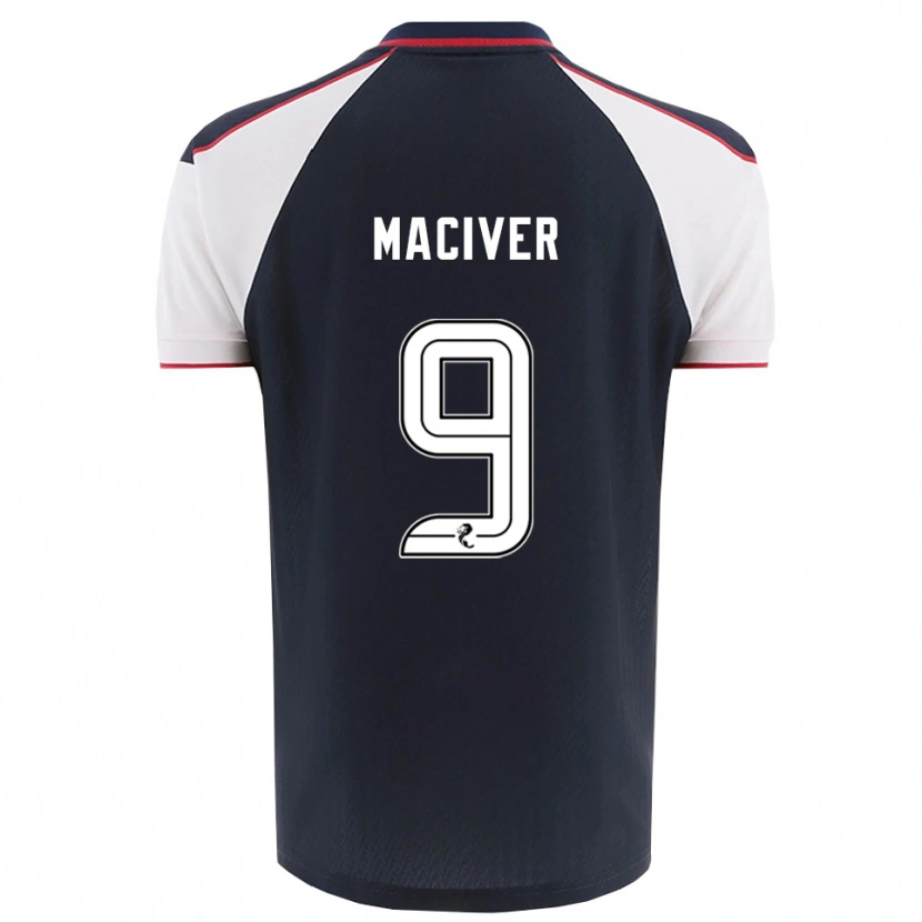 Danxen Kinder Ross Maciver #9 Marine Weiß Heimtrikot Trikot 2025/26 T-Shirt Österreich