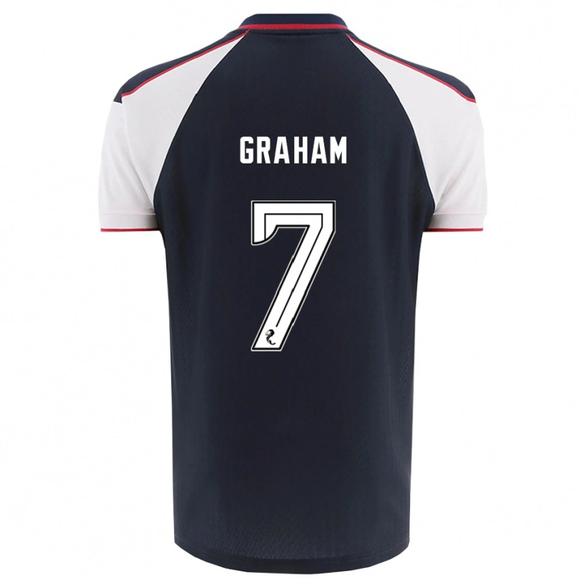 Danxen Kinder Brian Graham #7 Marine Weiß Heimtrikot Trikot 2025/26 T-Shirt Österreich