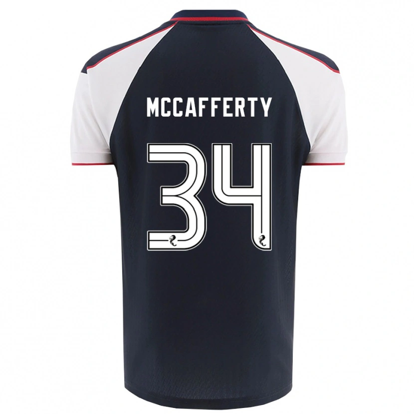 Danxen Kinder Flynn Mccafferty #34 Marine Weiß Heimtrikot Trikot 2025/26 T-Shirt Österreich