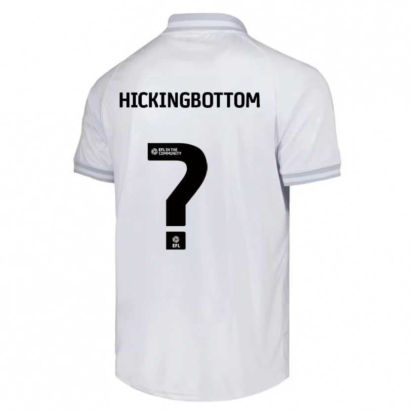 Danxen Kinder Charlie Hickingbottom #0 Weiß Grau Schwarz Auswärtstrikot Trikot 2025/26 T-Shirt Österreich