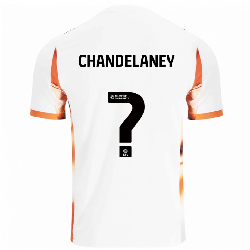 Danxen Kinder Yulan Chandelaney #0 Weiß Orange Schwarz Auswärtstrikot Trikot 2025/26 T-Shirt Österreich