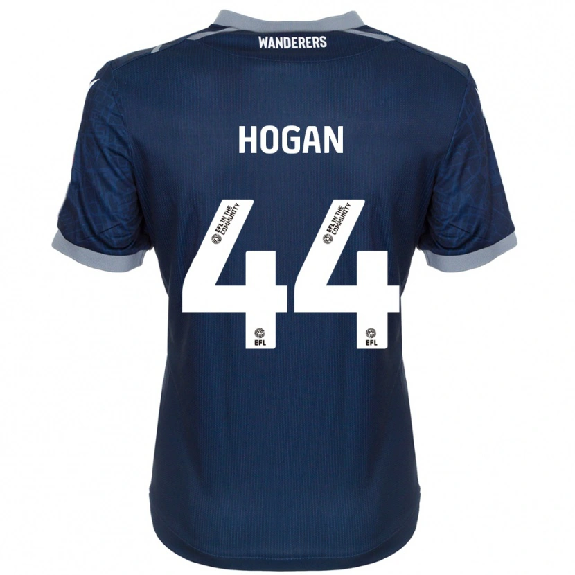 Danxen Kinder Sean Hogan #44 Marine Grau Auswärtstrikot Trikot 2025/26 T-Shirt Österreich