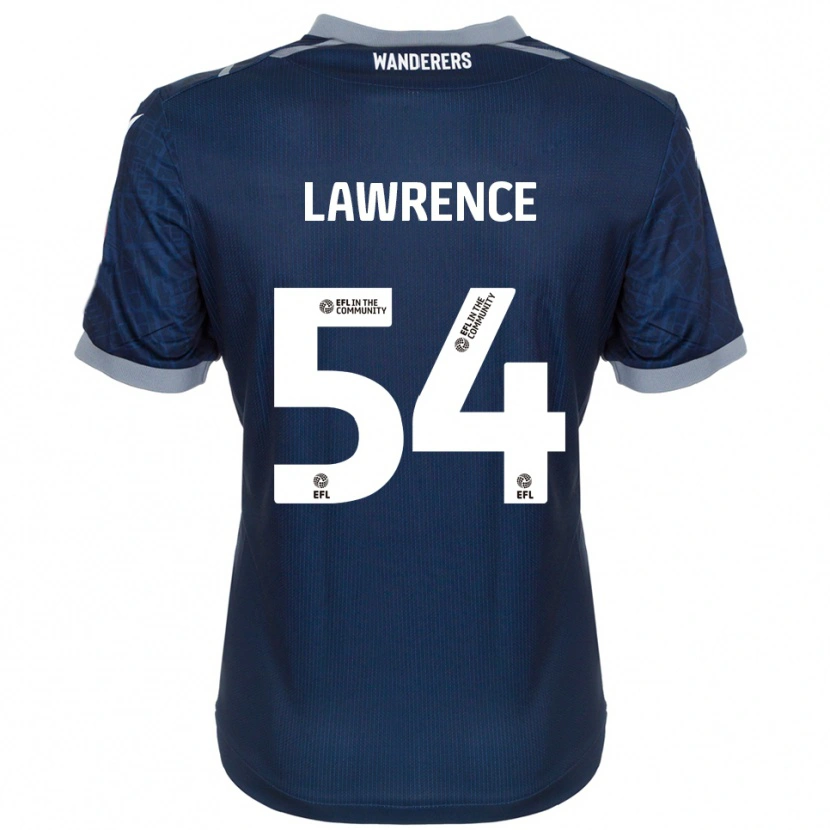 Danxen Kinder Daeshon Lawrence #54 Marine Grau Auswärtstrikot Trikot 2025/26 T-Shirt Österreich