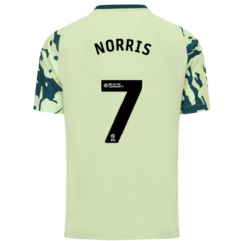 Danxen Kinder Jacob Norris #7 Dunkelgrün Auswärtstrikot Trikot 2025/26 T-Shirt Österreich