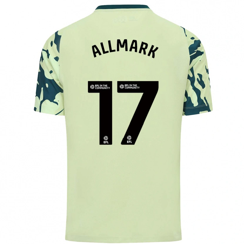 Danxen Kinder Hayden Allmark #17 Dunkelgrün Auswärtstrikot Trikot 2025/26 T-Shirt Österreich