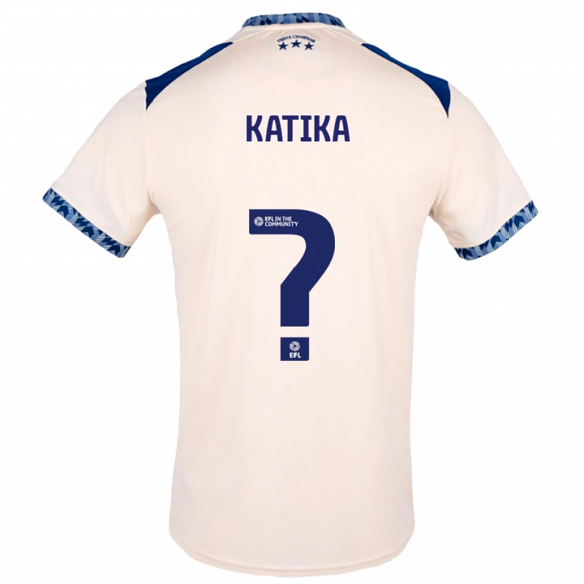 Danxen Kinder Emick Katika #0 Creme Marine Auswärtstrikot Trikot 2025/26 T-Shirt Österreich