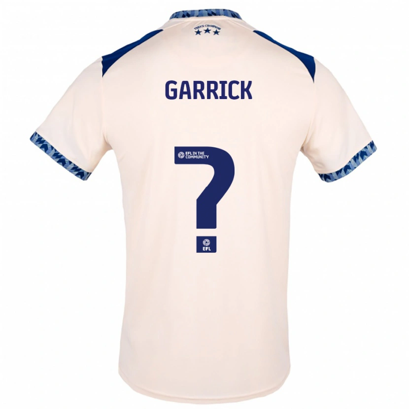 Danxen Kinder Donnell Garrick #0 Creme Marine Auswärtstrikot Trikot 2025/26 T-Shirt Österreich