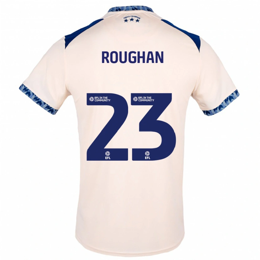 Danxen Kinder Sean Roughan #23 Creme Marine Auswärtstrikot Trikot 2025/26 T-Shirt Österreich
