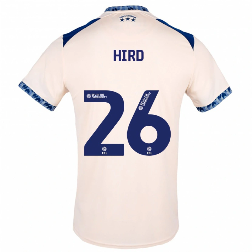 Danxen Kinder Kayley Hird #26 Creme Marine Auswärtstrikot Trikot 2025/26 T-Shirt Österreich
