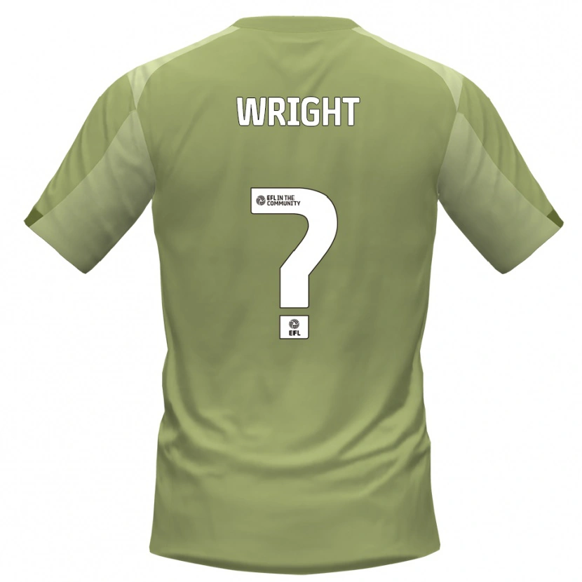 Danxen Kinder Eddie Wright #0 Salbei Champagner Auswärtstrikot Trikot 2025/26 T-Shirt Österreich