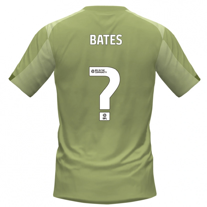 Danxen Kinder Leanne Bates #0 Salbei Champagner Auswärtstrikot Trikot 2025/26 T-Shirt Österreich