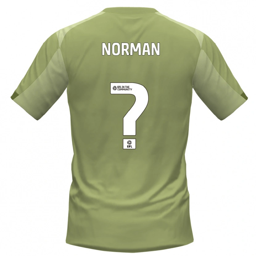 Danxen Kinder Freddie Norman #0 Salbei Champagner Auswärtstrikot Trikot 2025/26 T-Shirt Österreich