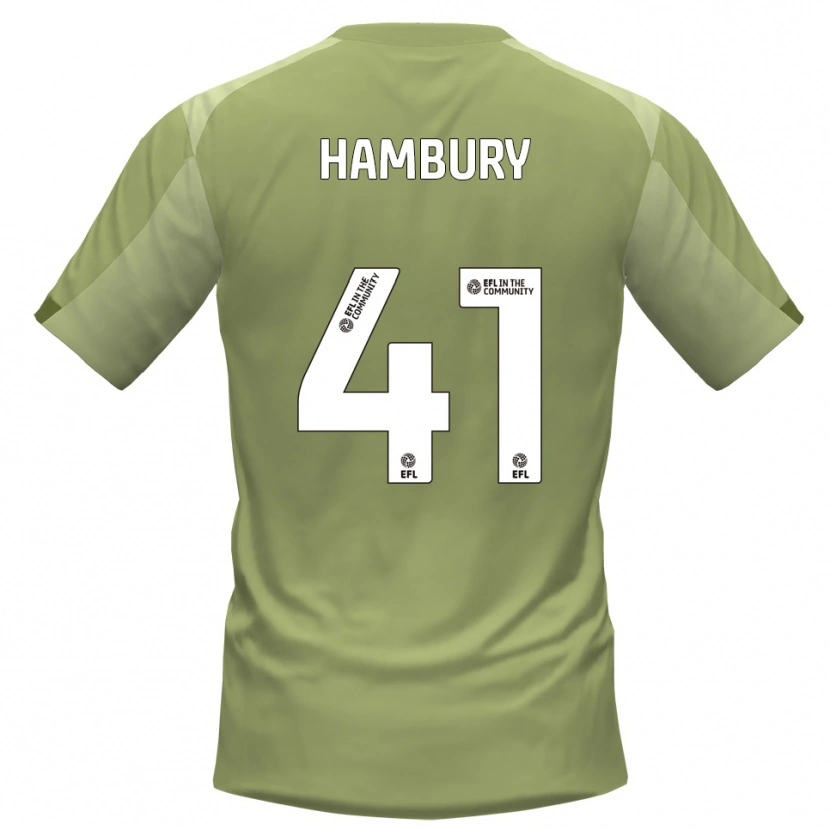 Danxen Kinder Zack Hambury #41 Salbei Champagner Auswärtstrikot Trikot 2025/26 T-Shirt Österreich
