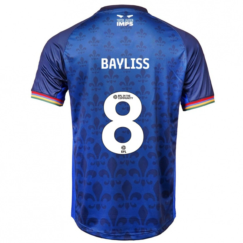 Danxen Kinder Tom Bayliss #8 Blau Marine Auswärtstrikot Trikot 2025/26 T-Shirt Österreich