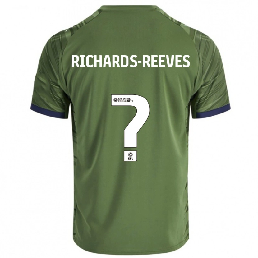 Danxen Kinder Phoebe Richards-Reeves #0 Grün Weiß Auswärtstrikot Trikot 2025/26 T-Shirt Österreich