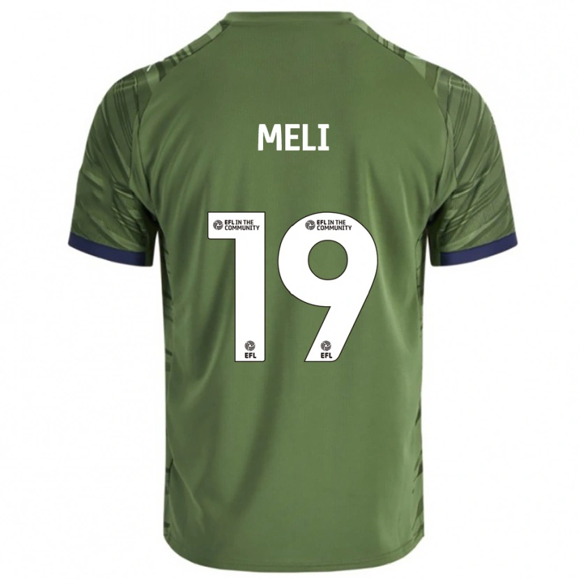 Danxen Kinder Emily Meli #19 Grün Weiß Auswärtstrikot Trikot 2025/26 T-Shirt Österreich