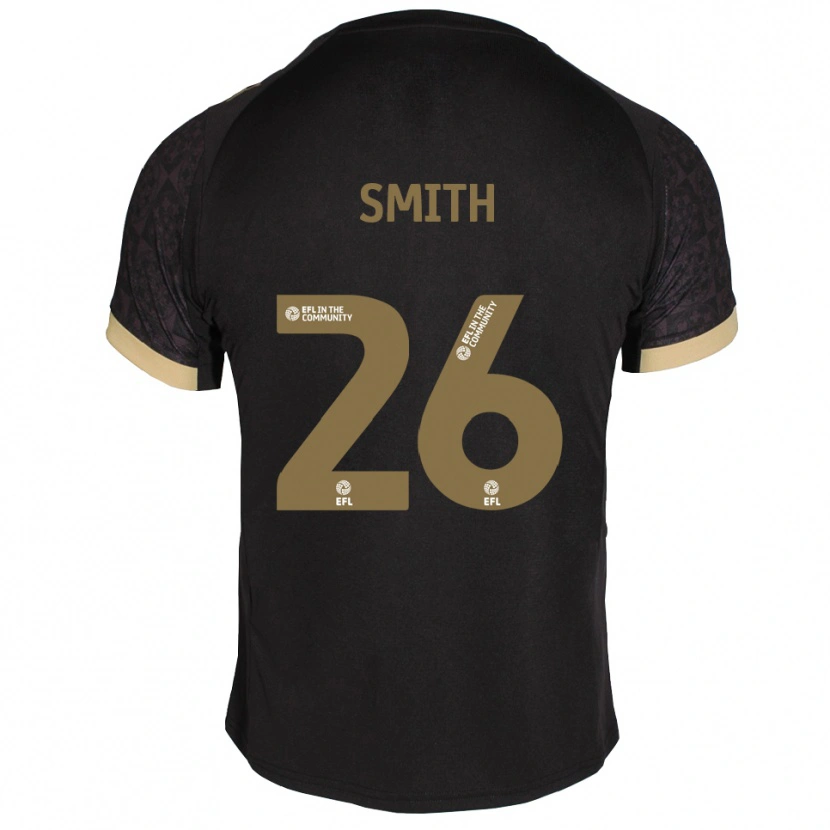 Danxen Kinder Caitlin Smith #26 Schwarz Gold Auswärtstrikot Trikot 2025/26 T-Shirt Österreich