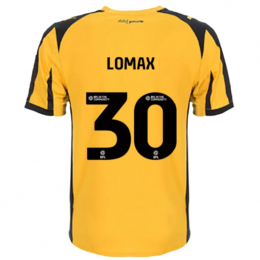 Danxen Kinder Ben Lomax #30 Orange Schwarz Auswärtstrikot Trikot 2025/26 T-Shirt Österreich