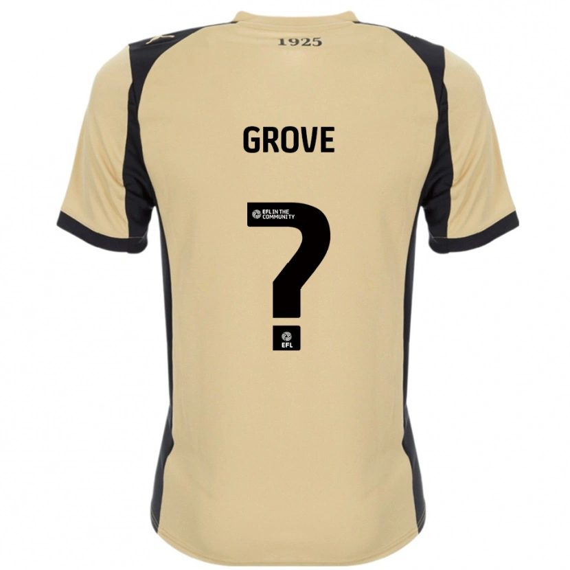 Danxen Kinder Rylee Grove #0 Gold Schwarz Auswärtstrikot Trikot 2025/26 T-Shirt Österreich