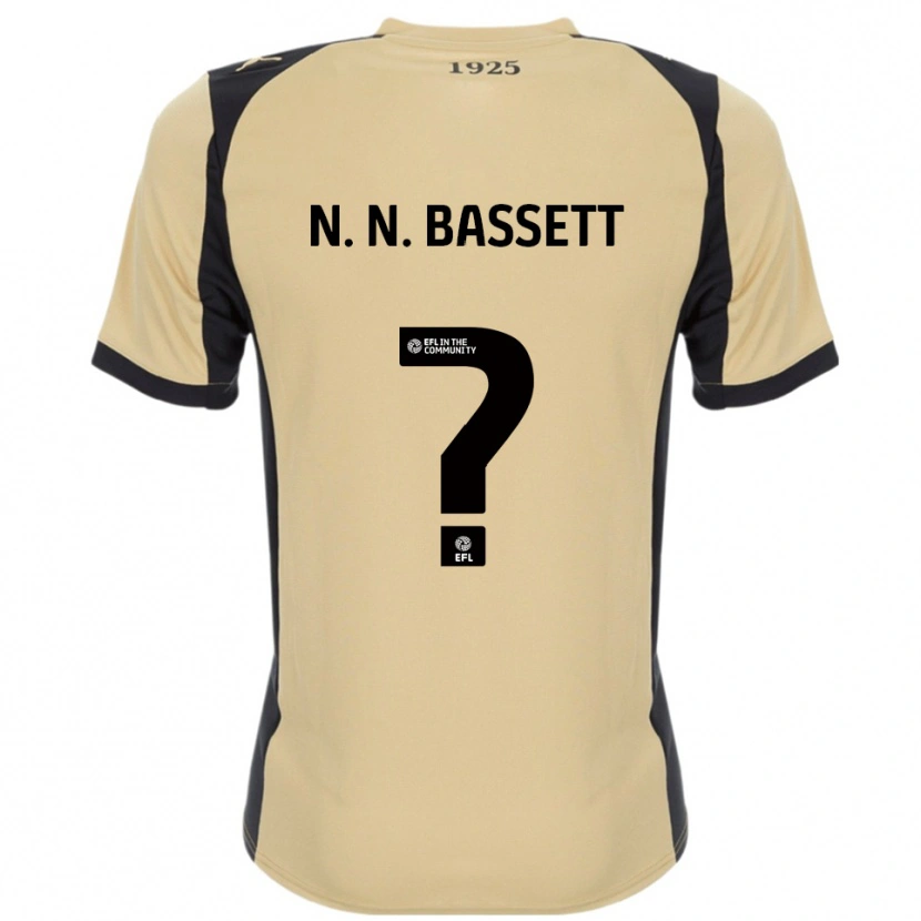 Danxen Kinder N. N. Bassett #0 Gold Schwarz Auswärtstrikot Trikot 2025/26 T-Shirt Österreich
