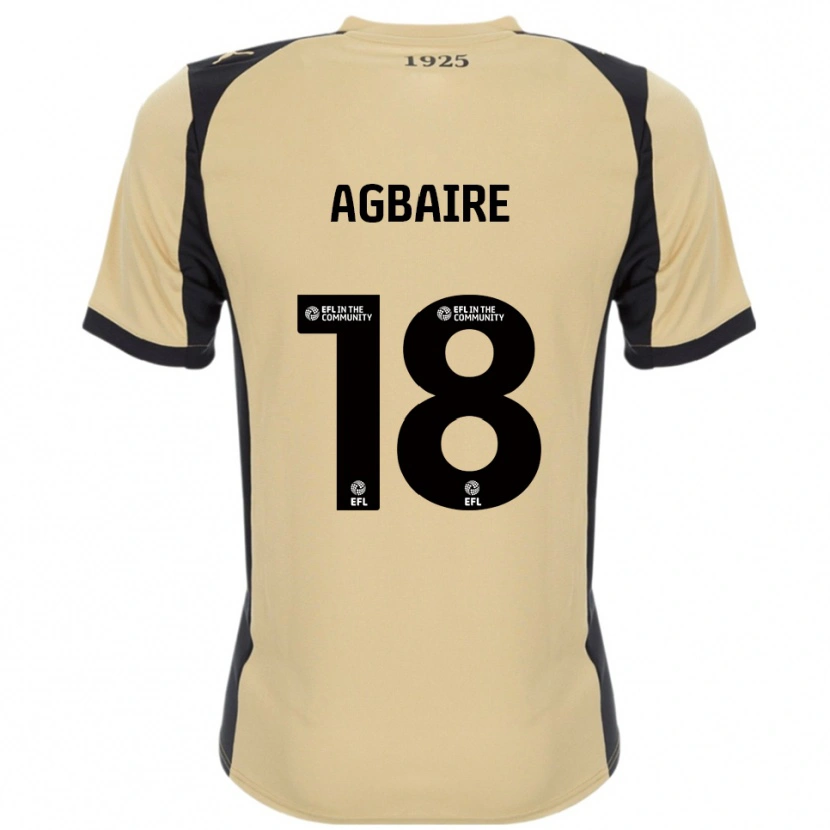 Danxen Kinder Lenny Agbaire #18 Gold Schwarz Auswärtstrikot Trikot 2025/26 T-Shirt Österreich