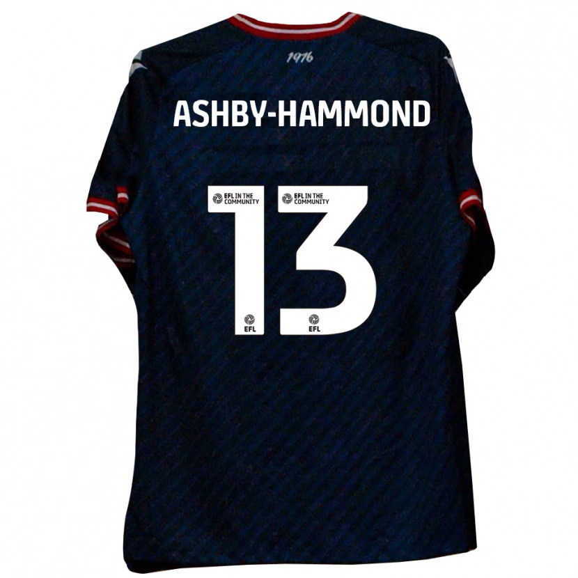 Danxen Kinder Taye Ashby-Hammond #13 Marine Rot Auswärtstrikot Trikot 2025/26 T-Shirt Österreich