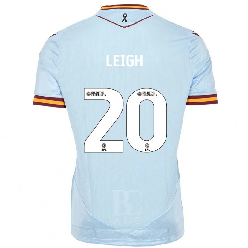 Danxen Kinder Tommy Leigh #20 Himmelblau Auswärtstrikot Trikot 2025/26 T-Shirt Österreich