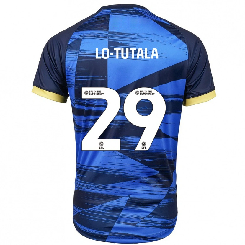 Danxen Kinder Thimothée Lo-Tutala #29 Blau Marine Auswärtstrikot Trikot 2025/26 T-Shirt Österreich