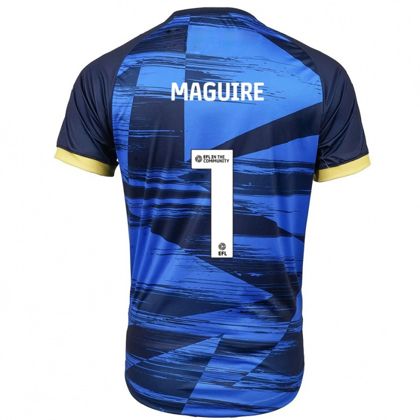Danxen Kinder Imogen Maguire #1 Blau Marine Auswärtstrikot Trikot 2025/26 T-Shirt Österreich