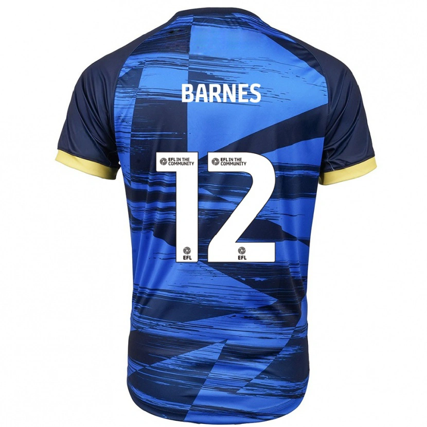 Danxen Kinder Ruby Barnes #12 Blau Marine Auswärtstrikot Trikot 2025/26 T-Shirt Österreich