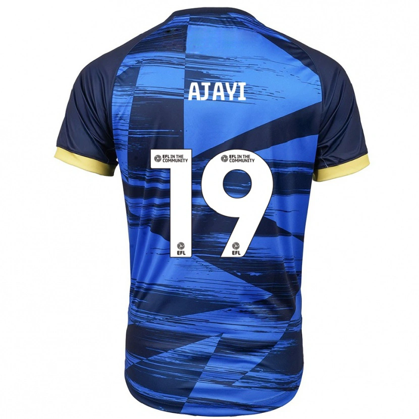 Danxen Kinder Damola Ajayi #19 Blau Marine Auswärtstrikot Trikot 2025/26 T-Shirt Österreich