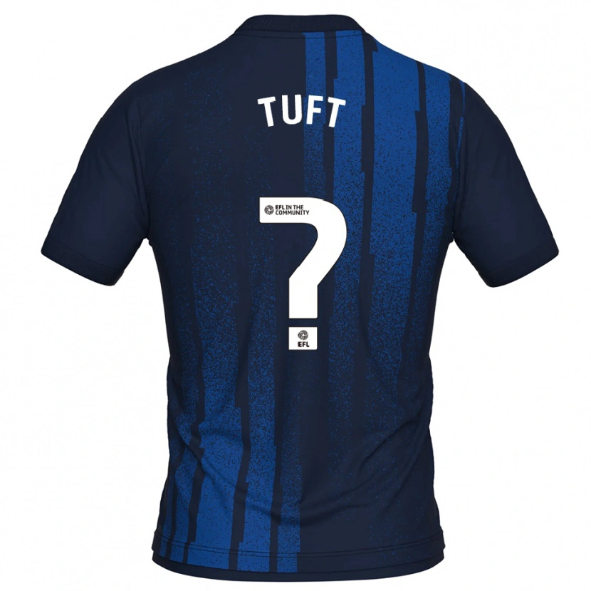 Danxen Kinder Jacob Tuft #0 Marine Weiß Auswärtstrikot Trikot 2025/26 T-Shirt Österreich