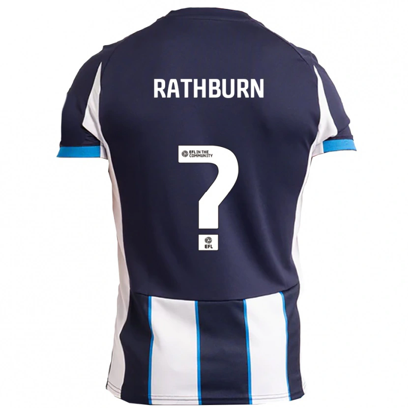 Danxen Kinder Levi Rathburn #0 Weiß Marine Auswärtstrikot Trikot 2025/26 T-Shirt Österreich