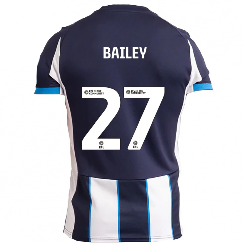 Danxen Kinder Odin Bailey #27 Weiß Marine Auswärtstrikot Trikot 2025/26 T-Shirt Österreich