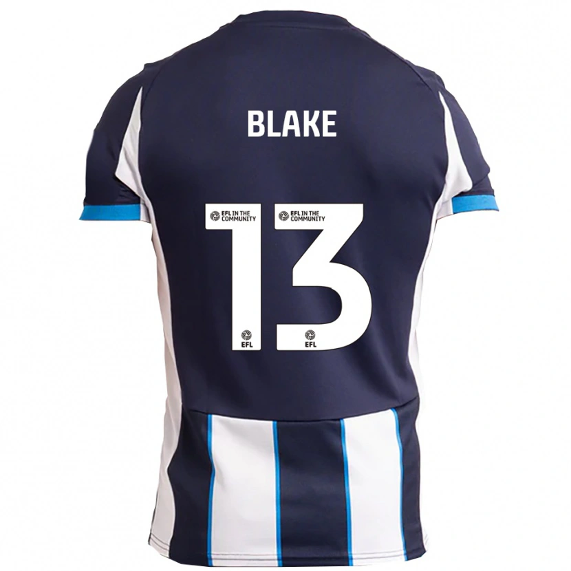 Danxen Kinder Billy Blake #13 Weiß Marine Auswärtstrikot Trikot 2025/26 T-Shirt Österreich
