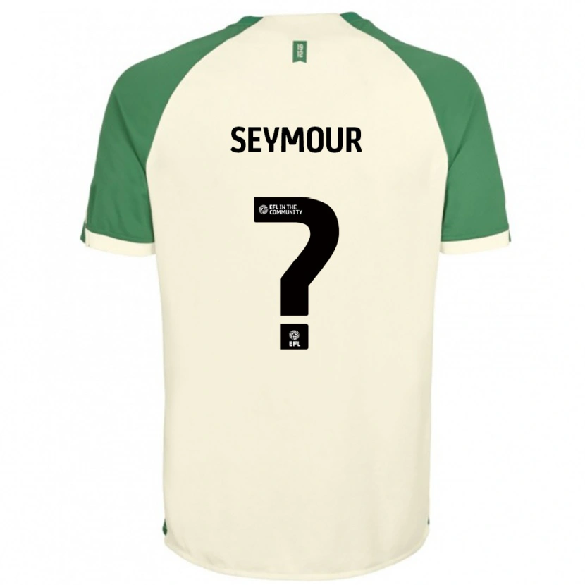 Danxen Kinder Mayzee Seymour #0 Cremeweiß Grün Auswärtstrikot Trikot 2025/26 T-Shirt Österreich