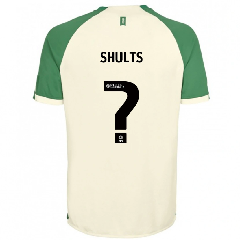 Danxen Kinder Sophie Shults #0 Cremeweiß Grün Auswärtstrikot Trikot 2025/26 T-Shirt Österreich