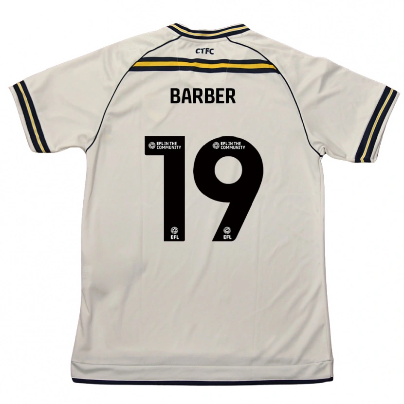 Danxen Kinder Mark Barber #19 Weiß Marine Auswärtstrikot Trikot 2025/26 T-Shirt Österreich