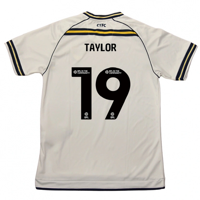 Danxen Kinder Jessie Taylor #19 Weiß Marine Auswärtstrikot Trikot 2025/26 T-Shirt Österreich