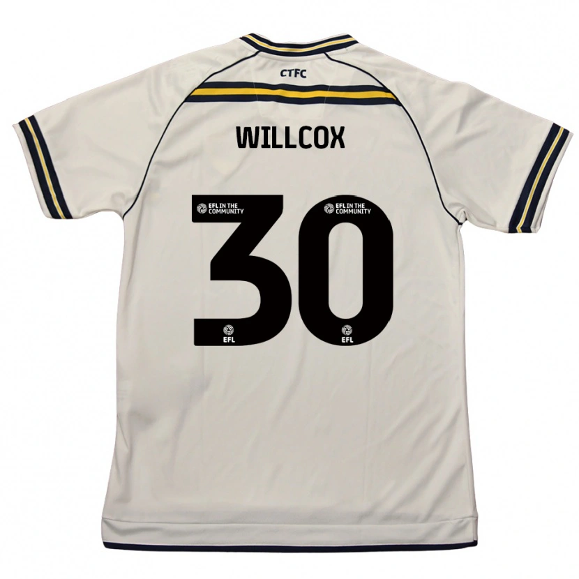Danxen Kinder Freddy Willcox #30 Weiß Marine Auswärtstrikot Trikot 2025/26 T-Shirt Österreich