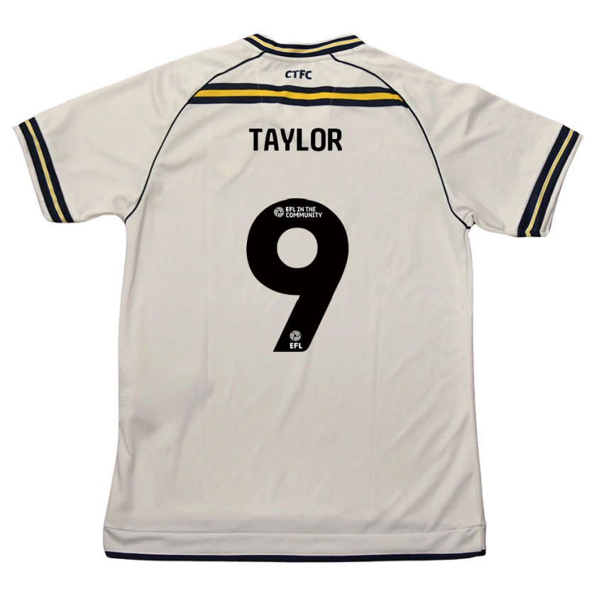 Danxen Kinder Matty Taylor #9 Weiß Marine Auswärtstrikot Trikot 2025/26 T-Shirt Österreich