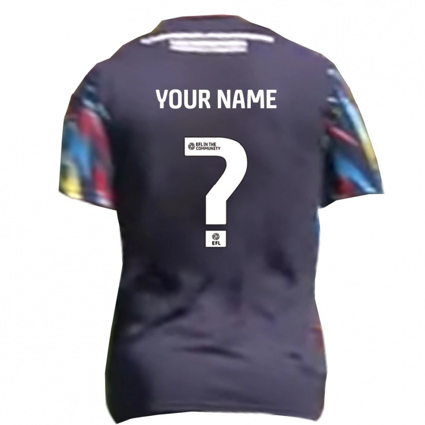 Danxen Kinder Ihren Namen #0 Marine Gelb Rot Auswärtstrikot Trikot 2025/26 T-Shirt Österreich