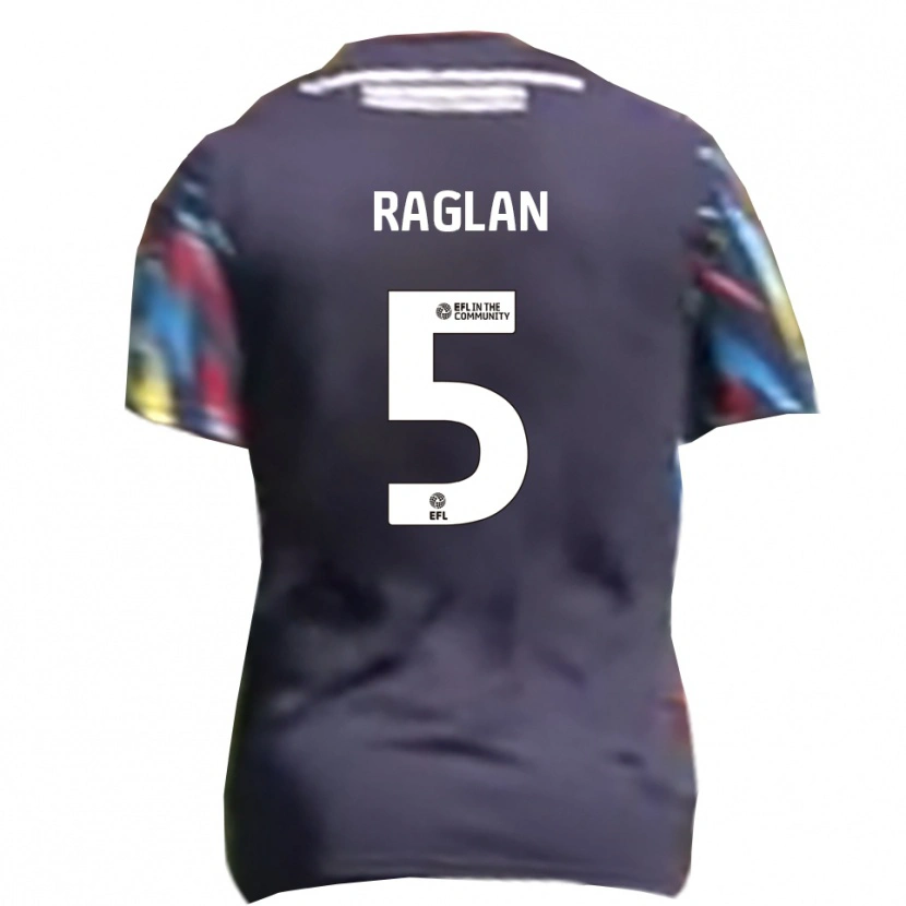 Danxen Kinder Charlie Raglan #5 Marine Gelb Rot Auswärtstrikot Trikot 2025/26 T-Shirt Österreich