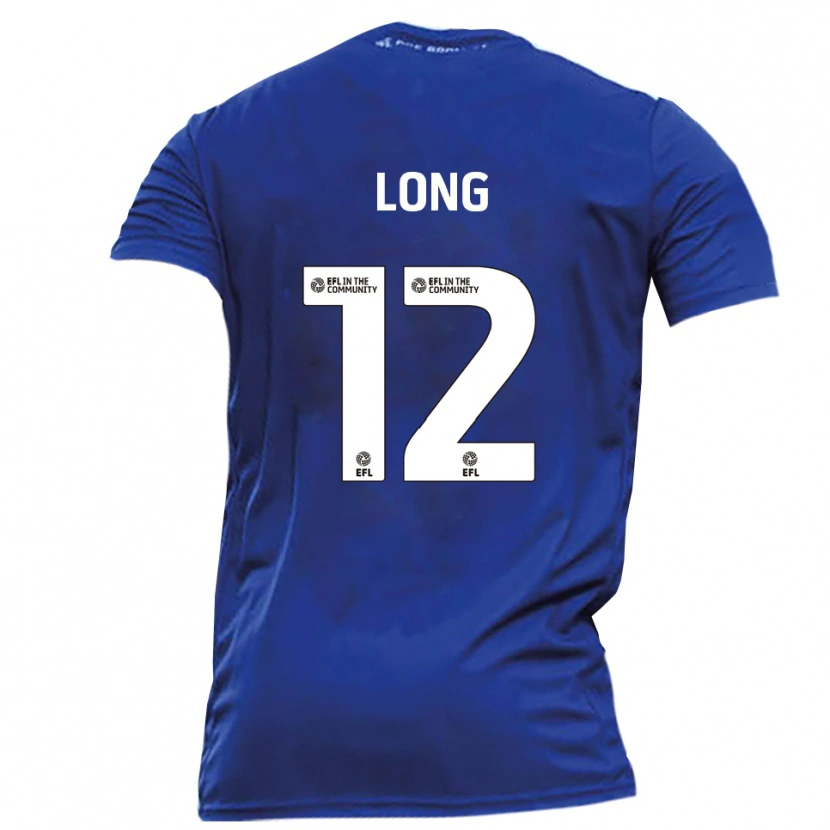 Danxen Kinder Sam Long #12 Blau Weiß Auswärtstrikot Trikot 2025/26 T-Shirt Österreich