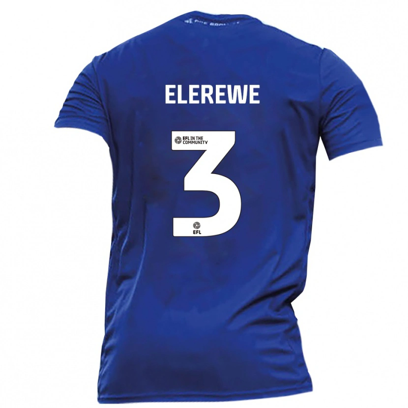 Danxen Kinder Deji Elerewe #3 Blau Weiß Auswärtstrikot Trikot 2025/26 T-Shirt Österreich